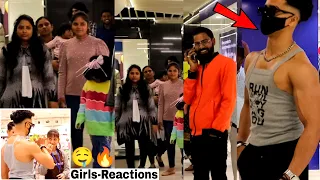 WHEN BODYBUILDER ENTER A MALL - Amazing Girls Reactions 😍🔥 | Epic Reactions | 10th Part | FMD