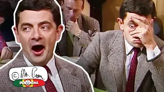 Exame de matemática do Sr. Bean! | Clipes engraçados do Sr. Bean | Mr Bean Portugal