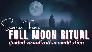 FULL MOON Meditation MAY 2024 | Reiki to Remove Obstacles & Blockages | Clear Aura and Chakras