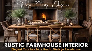 Charming Rustic Farmhouse Interior Design Ideas for Cozy Country Living