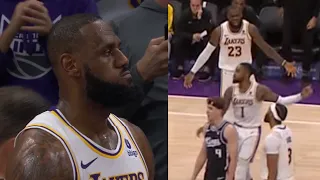 LBJ SO ANGRY AT TEAMMATES FOR CHOKING! LETS IT OUT ON COURT! GONNA TRADE ENTIRE TEAM!