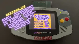 McDonalds Release’s a new GBC game in 2023!  Grimace’s Birthday!