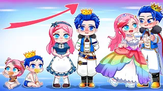 Princess Anna & Alex Growing up - Anna Love Story | Gacha Club Animation | Ppg x Rrb Gacha Life