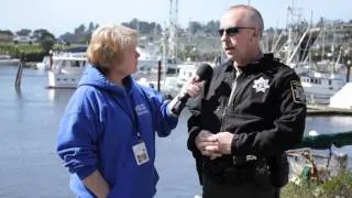 Tsunami hits the port of brookings harbor oregon interview with john ward