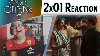 Good Omens 2x01: The Arrival Reaction