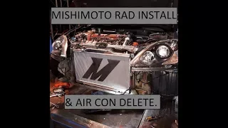 Turboing EP3 Honda Civic Type R Part 2 - MishiMoto Radiator install and air con delete