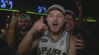 Spurs fans go crazy after San Antonio locks up No. 1 draft pick