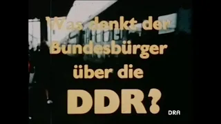 Was denkt der Bundesbürger über die DDR? (DDR-Fernsehen 1974)