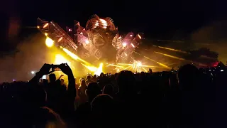 Q-Base 2018 The Final Mission - Midnight / Firework / Endshow - Atmozfears