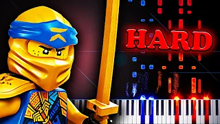 The Fold - The Weekend Whip (Theme from Lego Ninjago) - Piano Tutorial