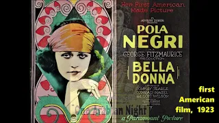 Pola Negri silent screen star then international star