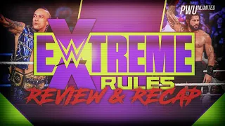 WWE Extreme Rules 2021 Full Show Results