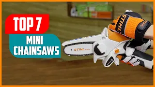 Top 7 Best Mini Chainsaw 2023 | Cordless Mini Chainsaw [Review & Buying Guide]