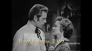 Pony Express. Message From New Orleans 1959. Beautiful Southern Belle will do anything for money.