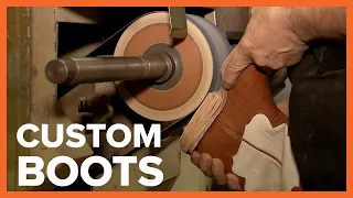 How custom cowboy boots are made at Republic Boot Company