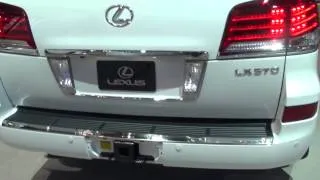 2013 Lexus LX 570 walk around interior and exterior