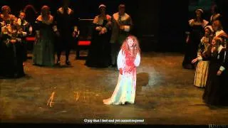 The "Mad Scene" from Lucia di Lammermoor by Gaetano Donizetti.