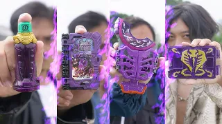 FOREVER PURPLE KAMEN RIDER BATTLE ROYALE DESIRE GRAND PRIX !!!