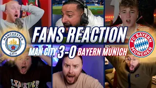 FANS REACTION TO MAN CITY 3-0 BAYERN MUNICH | CHAMPIONS LEAGUE