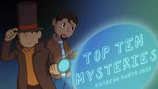 Top Ten Video Game Mysteries (Patreon Reward)