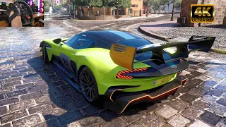 Aston Martin Vulcan - Forza Horizon 5 | Logitech G29 Steering Wheel | max graphics RTX4090