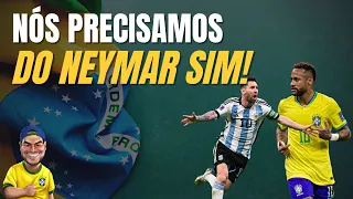 Messi explica porque Neymar faz muita falta