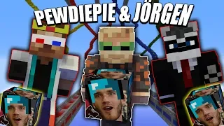 PEWDIEPIE & JÖRGEN LUCKY BLOCKS | MINECRAFT LUCKY BLOCK RACE