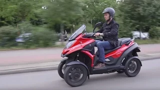 Quadro4: Ein Vierrad-Roller mit richtig Fahrkomfort