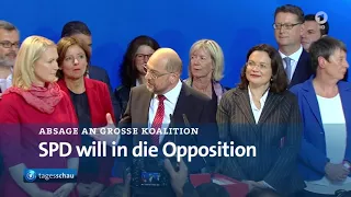 24 September 2017 Bundestagswahl 2017 23:37 Tagesschau in 100 Sekunden