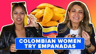 Colombian Women Try Each Other's Empanadas