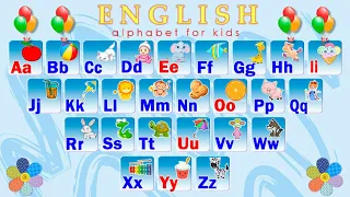 English alphabet for kids | Англійський алфавіт для дітей | Английский алфавит для детей