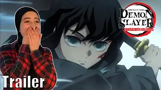 AHHH THEY'RE HERE | Demon Slayer Season 3 Trailer Reaction