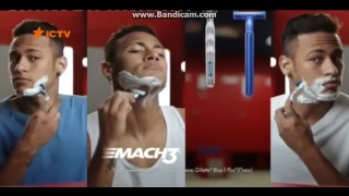 Реклама бритвы Gillette с игроками Барселоны/ Реклама со звездами