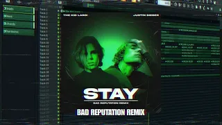 The Kid LAROI & Justin Bieber - STAY (Bad Reputation Remix). Dennis Martinlo Remake [FREE FLP].