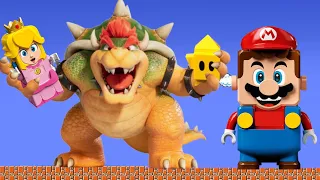 Lego Mario Enters the Nintendo Switch! Can Mario and Luigi save Peach from Bowser's Rage? #legomario