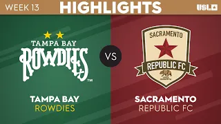 6.3.2023 | Tampa Bay Rowdies vs. Sacramento Republic FC - Game Highlights