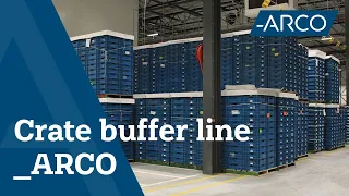 Crates Buffer Line - Agri & Food Machines - ARCO Solutions