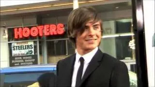 Zac Efron and Vanessa Hudgens at the 17 Again Premiere