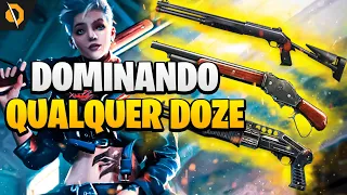 COMO JOGAR DE DOZE (M1014, SPAS 12, M1887) NO FREE FIRE