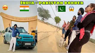 Defender leke pahuche INDIA 🇮🇳 PAkistan 🇵🇰 Border bilkul taaro ke pass 😱 Dab Hairaan 😳