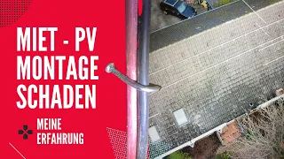 ENPAL PV Anlage Miete. Die Montage - Der Schaden: Meine Erfahrungen mit Enpal