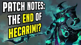 Is This the END of Hecarim in Legends of Runeterra? | Patch Notes 0.9.2 (Card Changes)