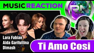 Dimash, Lara, Aida - Ti amo cosi REACTION  (Honoring Igor Krutoy)