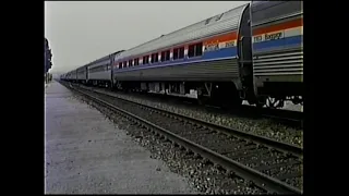 Lewistown PA Conrail and Amtrak in the early 90's