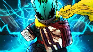 I Became VIGILANTE DEKU in Roblox Heroes Battlegrounds