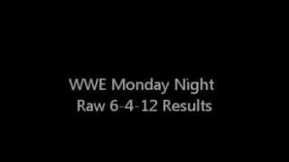 WWE Monday Night Raw June 4 2012 Results , John Cena Vs Michael Cole