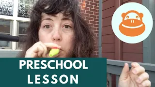 Preschool Lesson - May 3