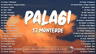Tj Monterde | Palagi [Lyrics] ️🎸️ Best OPM Tagalog Love Songs | OPM Tagalog Top Songs 2024 #vol1