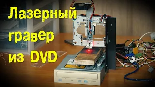 Лазерный гравер своими руками из DvD приводов laser engraver