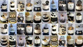 Black & White Cake Designs Ideas 2023/Black & White Cake/Cake Design/Birthday Cake/Aniversary Cake